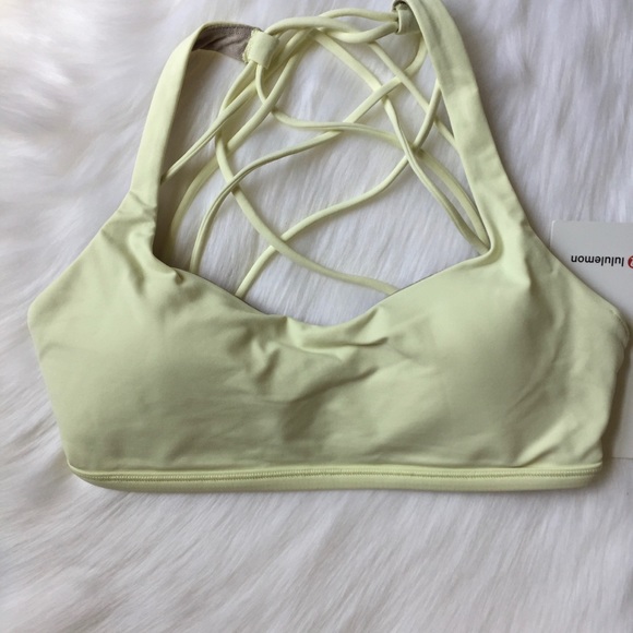 lululemon athletica Other - NWT lululemon free to be bra wild zest yellow